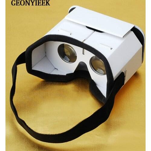 DIY Portable Virtual Reality Glasses Google Cardboard 3D Glasses VR glasses For SmartPhones For Iphone X 7 8 VR