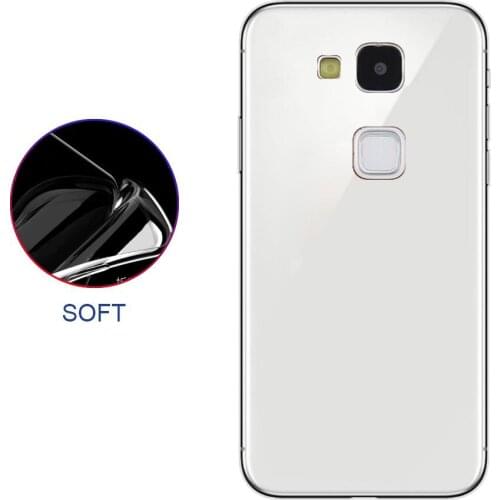 Simple Dust-proof Transparent Phone Case For Huawei MATE 7S Mobile Phones