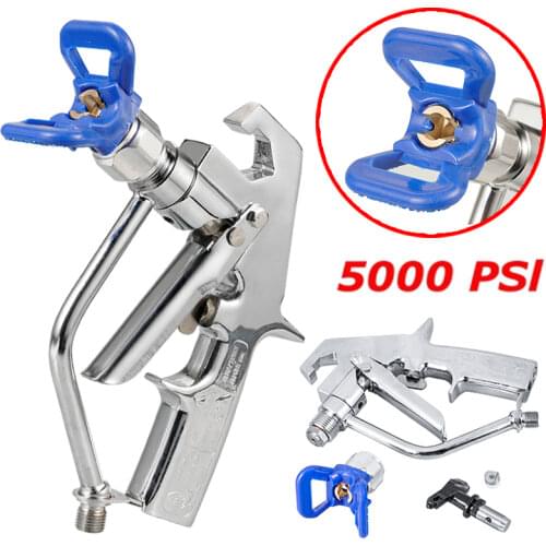 5000PSI High Pressure Airless Paint Spray Gun Sprayer With 517 Spray Tip Nozzle Guard Power Tool Accessories Spraying Machine