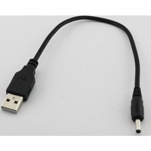10pcs USB 2.0 A Male To 3.5 x 1.35mm Male Charger Charging Cable DC Power Supply 25cm
