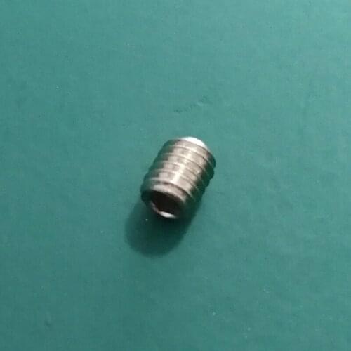 20pcs 3D printer accessories 304 stainless steel flat end set screws / Hexagon tinyscrew / headless screws M4