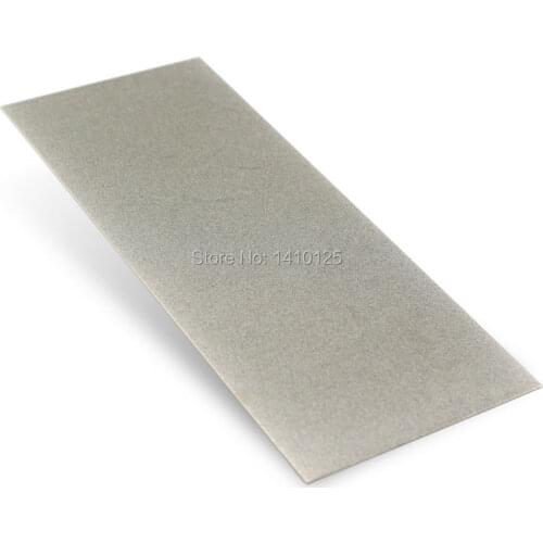 80x200x1mm 8" inch Grit 240 600 1000 Rectangular Flat Diamond Stone Sharpeners Grinding Carving Knife Sharpening Lapidary Tools