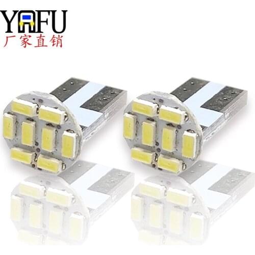 Car Led T10-8smd 3014 8 Lamp Car Side Lamp License Plate Lamp Interior Lamp Instrument Lamp Clearance Sale Items