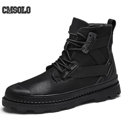 CMSOLO Mens Winter Boots