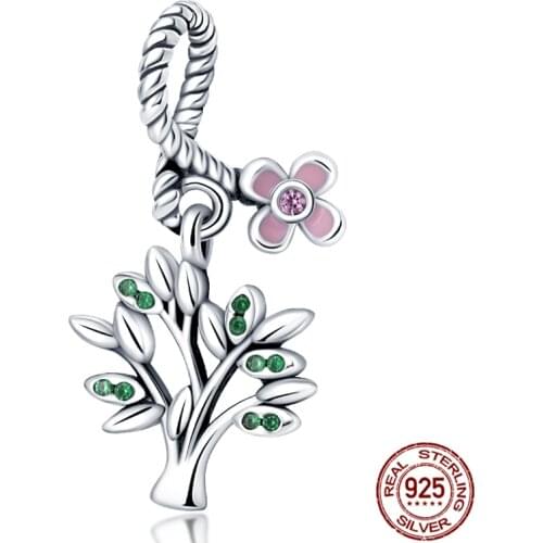 Qikaola 2020 New Genuine 925 Sterling Silver Leaf Charms Beads Fit Original Bracelet For Women Fashion Jewelry CMS1512-i