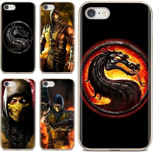 For Huawei Nova 2 2i 3 3i Y3 Y5 Y6 Y7 Y9 Prime 2015 2016 2017 2018 2019 Soft Case Scorpion in Mortal Kombat X Mask