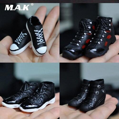 Collection 1:6 Female Action Figure Shoes Model Toys Short Boots Fit 12" Action Figure Accessories