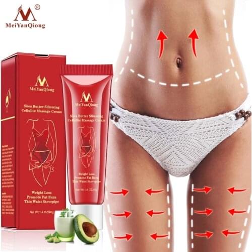 MeiyanQiong Lose Weight Slimming Cellulite Massage Cream Health Body Slimming Promote Fat Burn Thin Waist Stovepipe Body
