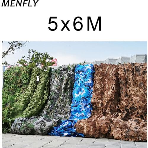 MENFLY 5x6M Anti-camera Camouflage Net outdoor Jungle Greening Netting Tent Shading Net Satellite Anti-counterfeiting Network