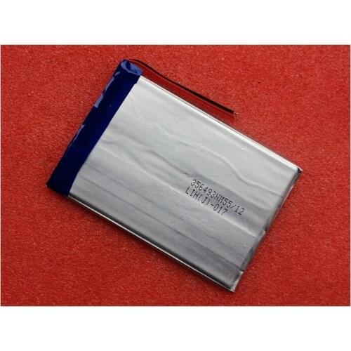 MP5 battery PCB battery 356493 polymer thick 3.5 wide 64 long 93 mm