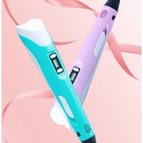 3D Pen DIY 3D Printer Cotton Pen Drawing Pens Bubble Strokes For Children Expansion Effect Pen For Kids Christmas Birthday Gift