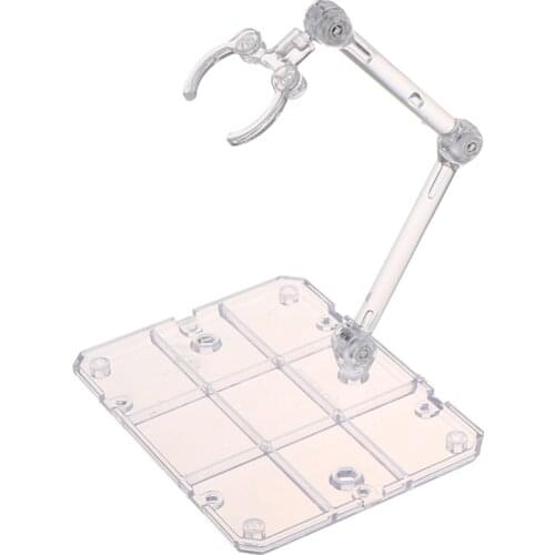 1 set Action Figure Base Suitable Display Stand Bracket for 1/144 1/100 Hg/rg Sd Rabot/animation Stage Act Suit