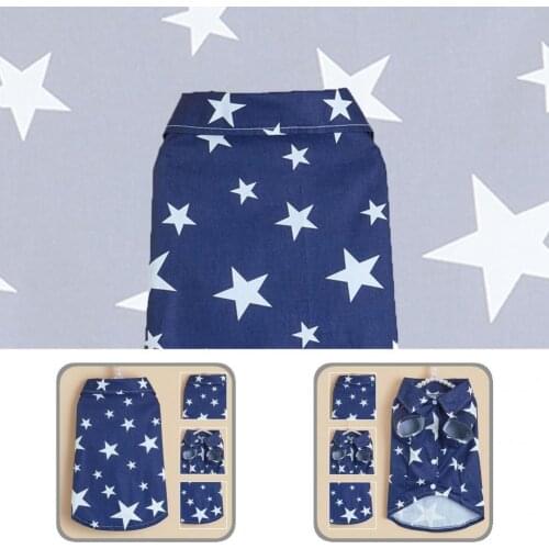 Casual Lovely Dog Fashion Cotton T-shirt Unisex Pet Sweatshirt Comfortable for Taking Photo