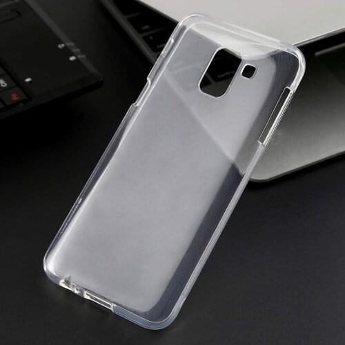 Crystal Clear Ultra Thin Phone Case for Samsung Galaxy J6 2018 J62018 J600 Transparent Soft TPU Silicone Back Cover Carcasas Gel