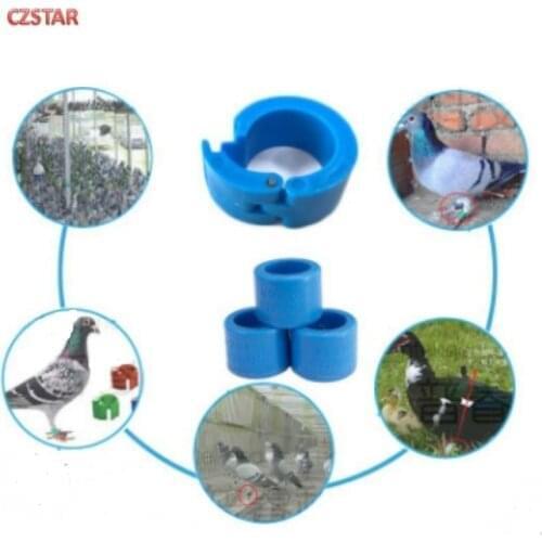 Wholesale Animal rfid ring tag bird legs RFID Racing Pigeon Ring Tag uhf epc alien impinj chip Ring Bird RFID Tag long range