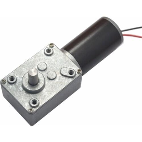 31ZY DC 24V 7RPM High torque Turbo Motor Worm Geared Motor Reducer Motor