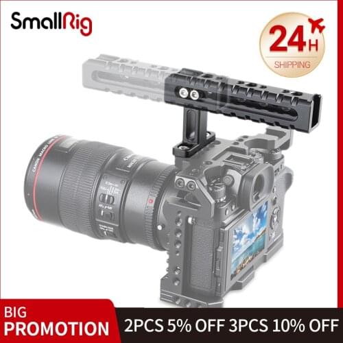 SmallRig DSLR Stabilizer Camera Handle Grip With Cold Shoe Mount Arri Locating Holes For Video Handheld Shooting 1984