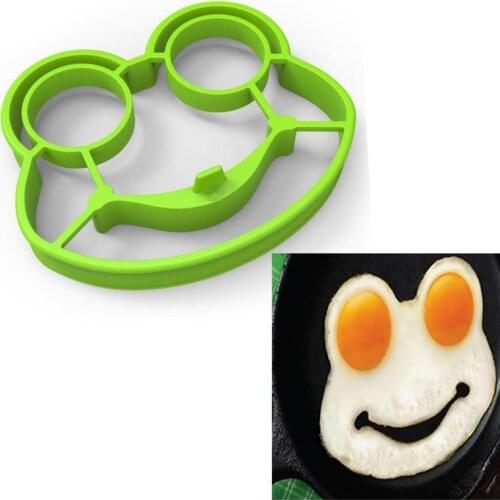 Frog Omelette Silicone Mold Fried Egg Creative Kitchen Supplies Resist High-temperature Easy to Use PM0408