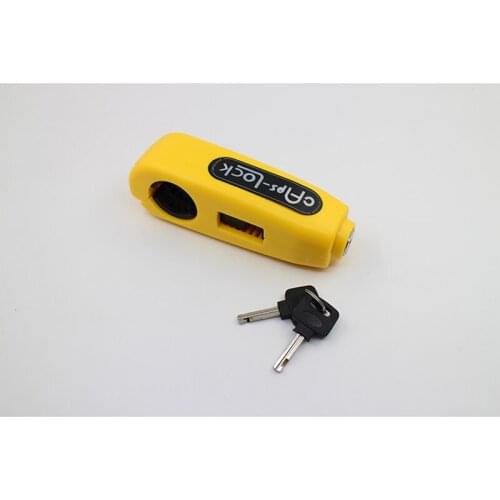 Universal Motorcycle Handlebar Lock Five Colors Motorbike Handle Theft Protection Motorcycle throttle handle Lock Safety Lock