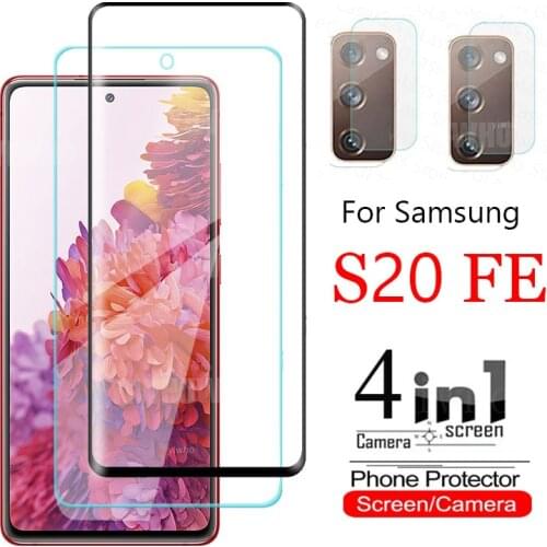 Tempered Glass on For Samsung Galaxy S20 Fan Edition FE S20FE S 20 Lite 2020 Screen Protector Glass For Samsung Galaxy S20 Lite