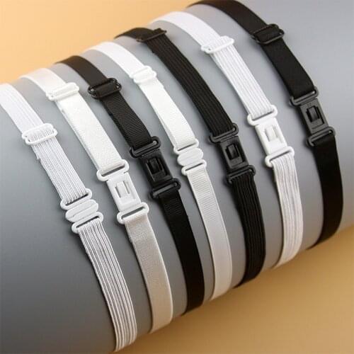 1pcs Men Women Kids DIY Accessories Bow Tie Adjustable Polyester Belt with Clip Bowtie Black Elastic Strap Extender Bands