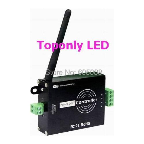 2016 new fashion design wifi led controller for normal rgb led products control by ipone/ipad/ipod and android devices 10pcs/lot