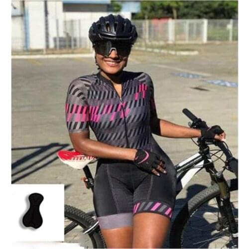 2021 Custom Womens Sports Apparel Bicycle Clothes Cycling Jersey and Bib Short Pant Man Motocross Jersey Triathlon Jumpsuit Set