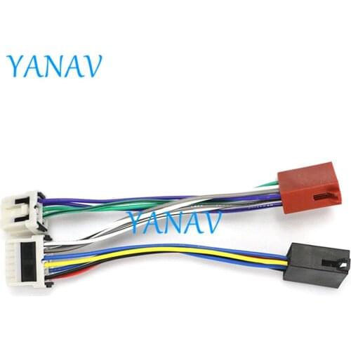 12-121 Wire Harness Adaptor for-SUBARU for-RENAULT Traffic (select models) Car Stereo Radio ISO Standard Connector Adapter