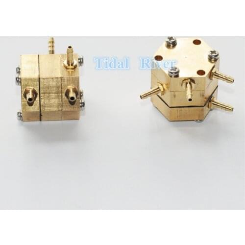 New Dentist Hexagonal Water Air Valve for Dental Chair Unit Parts Device 2pcs