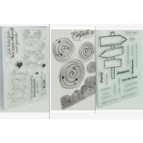 Circle / Background Transparent Clear Silicone Stamp/Seal for DIY scrapbooking/photo album Decorative clear stamp A334