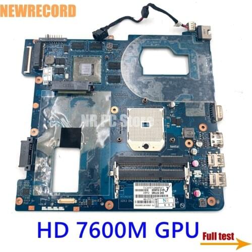 NEWRECORD LA-8863P QMLE4 BA59-03567A BA59-03567B For Samsung NP355 NP355C4C NP355V5C Laptop Motherboard Socket fs1 HD 7600M GPU