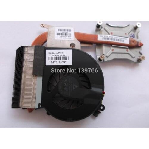 New cooler for HP CQ43 CQ436 436 cq635 635 heatsink with fan radiator 647319-001 460201600-600-G FOR AMD DSC model