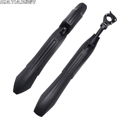 2pcs Bike Mud Fenders 24-29inch Bicycle Mudguard Mud Wings Front/Rear Wheel Use 1 Pair Convenient Install Release 24-29inch