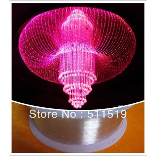 Pmma plastic optical fiber 1mm 1500m/roll for star sky ceiling optic fiber roll