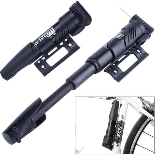 DUUTI Mini Portable High-strength Inflator Folding Bicycle Air Pump for Presta Schrader Valve Super Light Accessories
