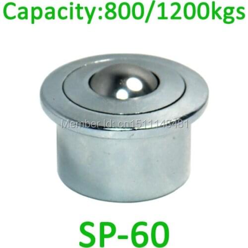 SP-60 2-3/8" Ball Bearing 800kg Ahcell Euro Heavy Duty Ball transfer unit ,SP60 airport cargo delivery transfer roller conveyor