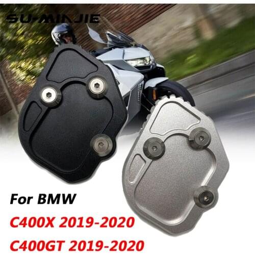 Motorcycle foot rest New Side Stand Pad Extension Plate for BMW C400X C400GT 2019 2020 K51 C 400X C400GT 2019 2020 2021