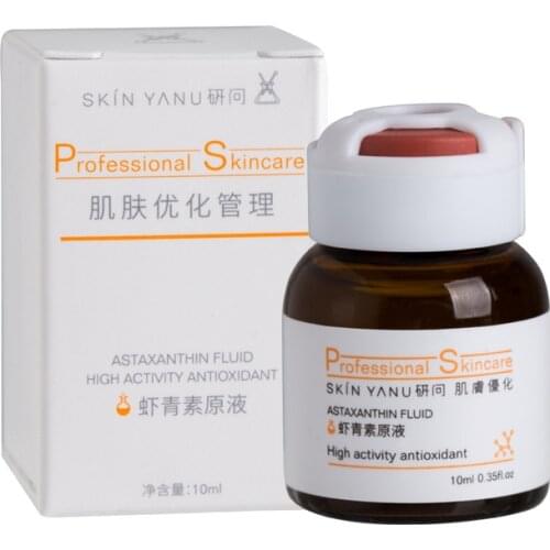 10ml Whitening serum Astaxanthin Microneedle Improve Dark Yellow Moisturizing White Essence Beauty Skin serum facial skin care