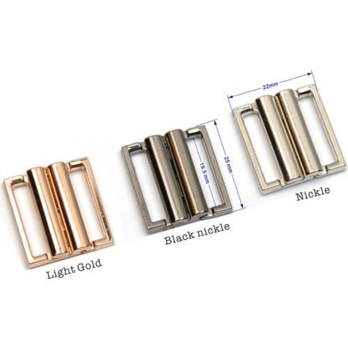 15pcs/lot 19.5mm metal alloy down coat belt buckle waist cummerbund elastic strap buckle nickle,black,gold free shipping BK-090