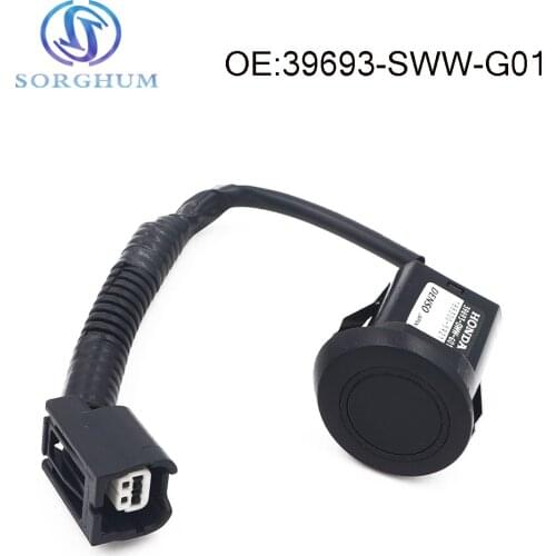 39693SWWG01 39693-SWW-G01 2007-2012 For Honda CRV Rear Parking Sensors black color ltrasonic Sensor Auto Sensor 1883005921