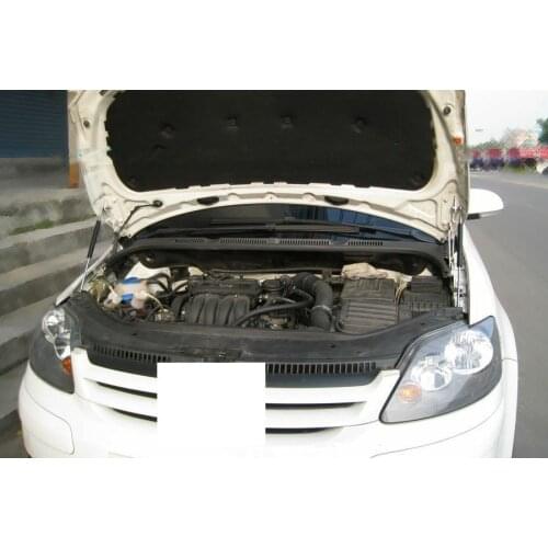 For 2004-2008 Volkswagen Golf 5 Plus MK5 Car Styling Front Hood Bonnet Modify Gas Struts Lift Support Shock Damper Carbon Fiber