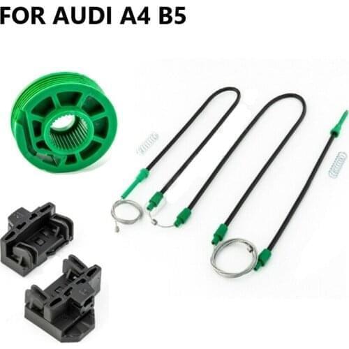 FREE SHIPPING OE#8D0837462 CAR PARTS FOR AUDI A4 B5 WINDOW REGULATOR REPAIR KIT FRONT RIGHT 1994-2001 NEW
