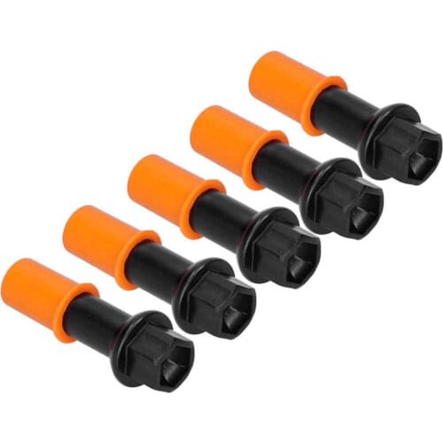 5pcs Wheel Lug Bolts Stainless Steel 0009907607 Fit for Mercedes Benz CLS450 / E200 / E250 / E300 Lug Bolts Car Accessories