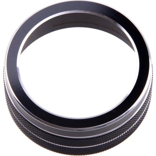 Black Car Interior Multimedia Ring Knob Cover Aluminium Alloy Styling Fit for Infiniti Q50 2014 2015 2016 2017 2018 2019