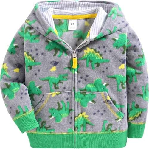 Kids Coat Spring Autumn Clothes Boy Girl Coat Casual Fashion Baby Cartoon Printing Long Sleeve Hoodie Kids Outerwear