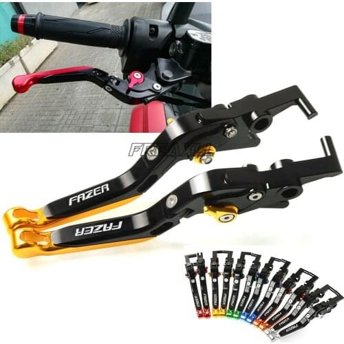 FREAXLL For Yamaha FZ1 FZ6 FAZER Aluminum Motorbike Accessories Motorcycle Brake Clutch Levers Foldable Extendable Flexible