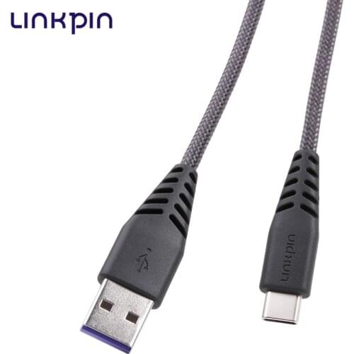 LINKPIN 5A USB Type C Cable For Huawei Mate 30 20 P30 P20 P10 Pro Lite 40W Fast Charging Charger USB-C Type-C Cable Wire Cord
