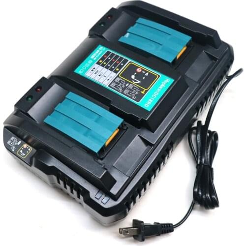 MAK-CH08Mak DC18RD 14.4-18V lithium battery double row 4.5A charger Input Voltage:110V-260V 50/60HZ 120W