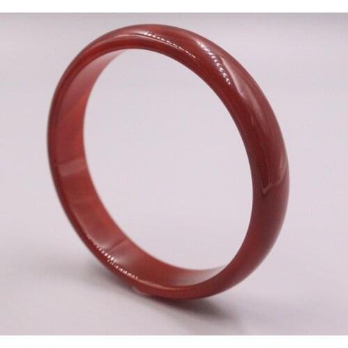 New Grade A Agate Bracelrt Width 14mm Fine Red Bangle Diameter 64mm