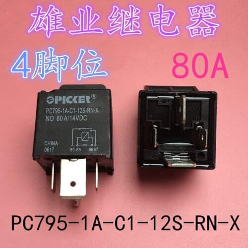 Relay PC795-1A-C1-12S-RN-X V7-1A-12V-80A